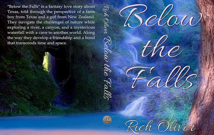 Below the Falls by Rich Oliver photo of the paperback cover
